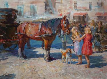 Print of Figurative Children Paintings by Igor Zhuk