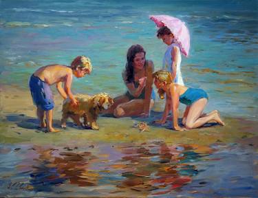 Print of Figurative Children Paintings by Igor Zhuk