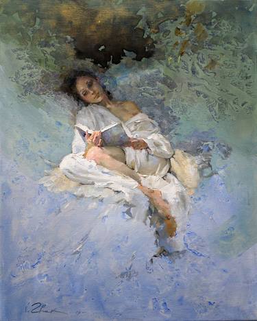 Print of Figurative Women Paintings by Igor Zhuk