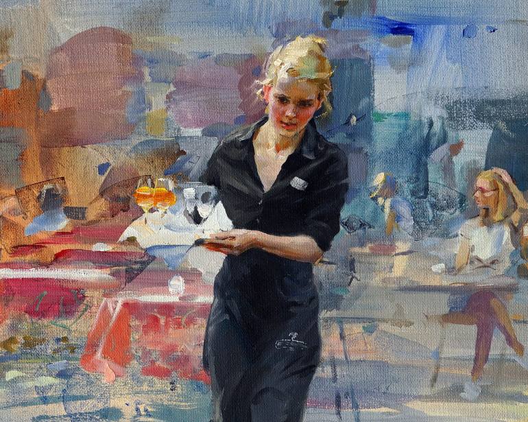 Original Figurative People Painting by Igor Zhuk