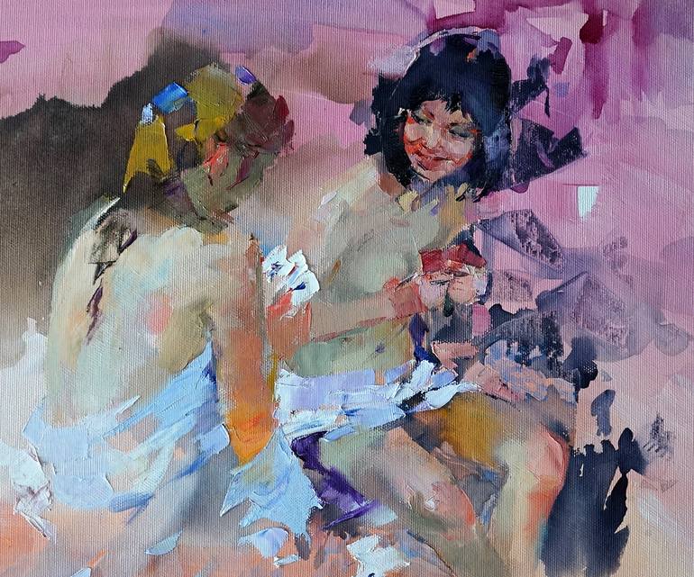 Original Figurative Erotic Painting by Igor Zhuk