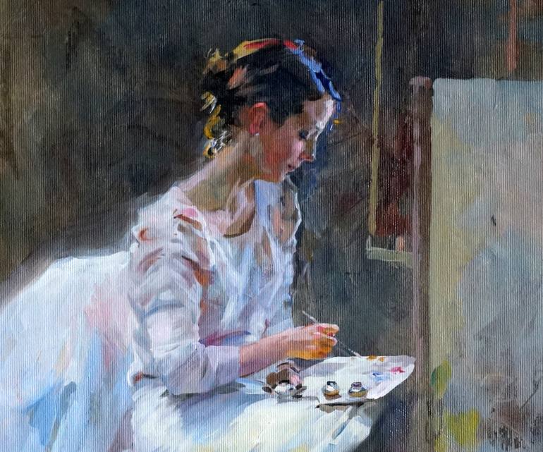 Original Women Painting by Igor Zhuk