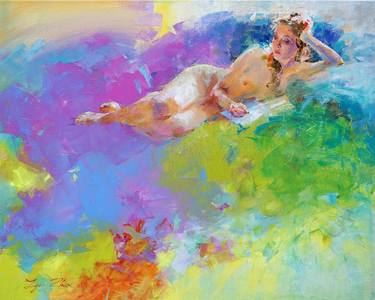 Print of Figurative Nude Paintings by Igor Zhuk