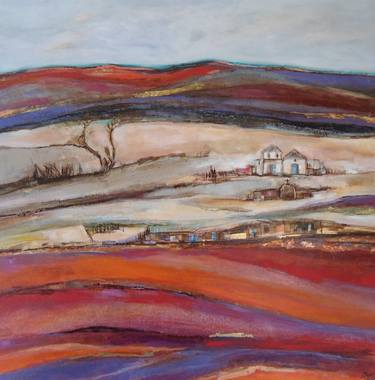 Print of Expressionism Landscape Paintings by Paulina Beyer