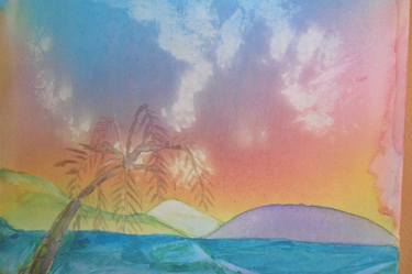 Print of Art Deco Beach Paintings by Ali Sharif