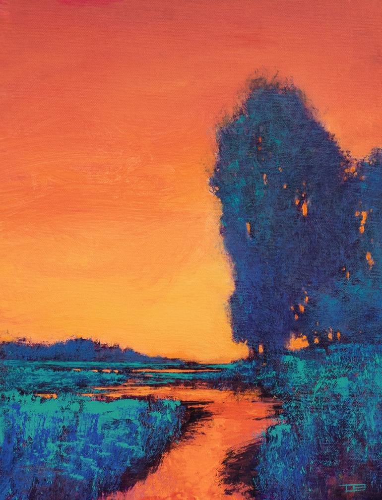 Magical Sunrise - Valley View 11X14 Canvas Print