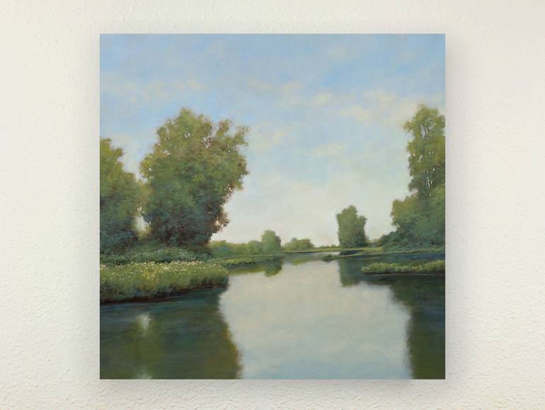 Original Impressionism Landscape Painting by Don Bishop