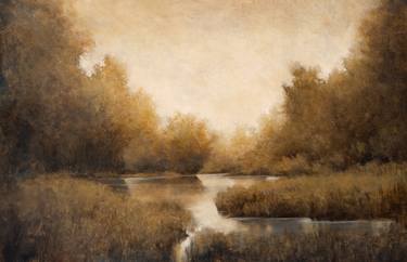 Original Impressionism Landscape Painting by Don Bishop