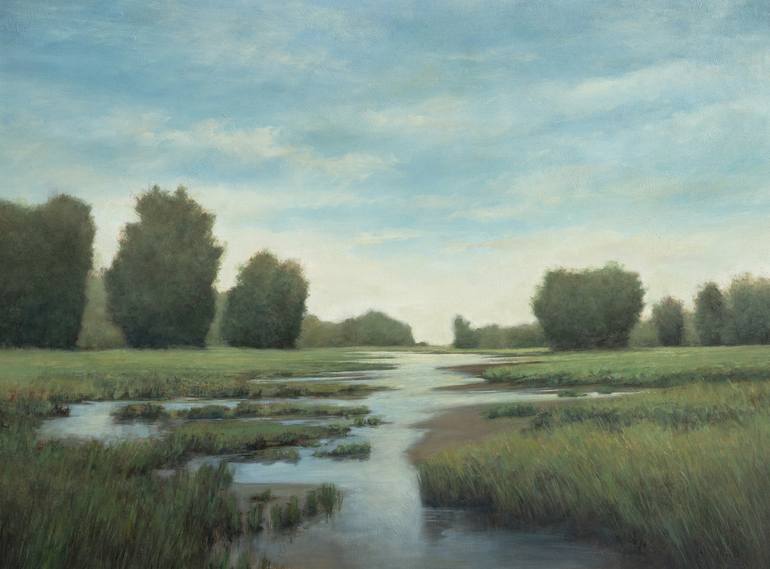 Original Impressionism Landscape Paintings by Don Bishop