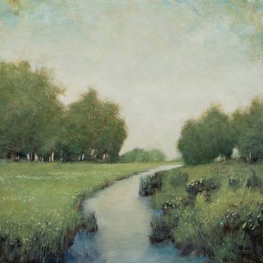 Original Impressionism Landscape Painting by Don Bishop
