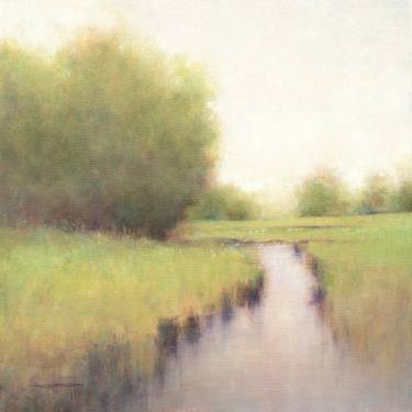Original Impressionism Landscape Painting by Don Bishop