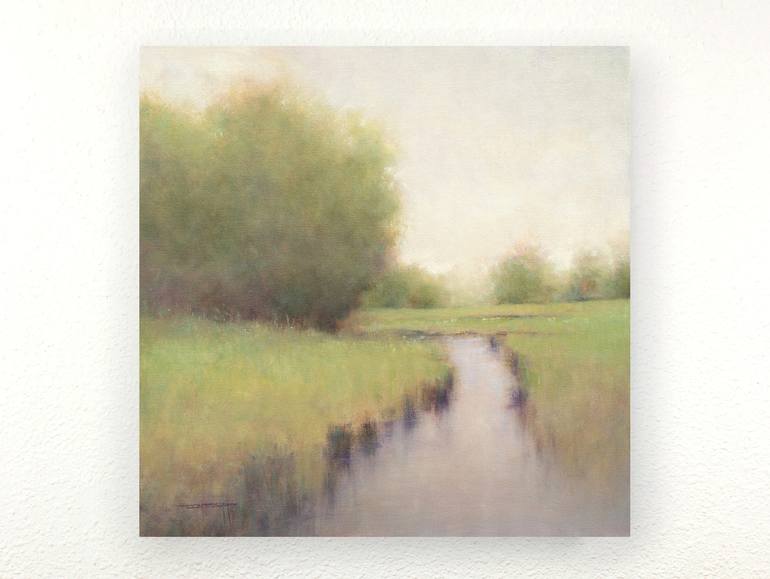 Original Impressionism Landscape Painting by Don Bishop