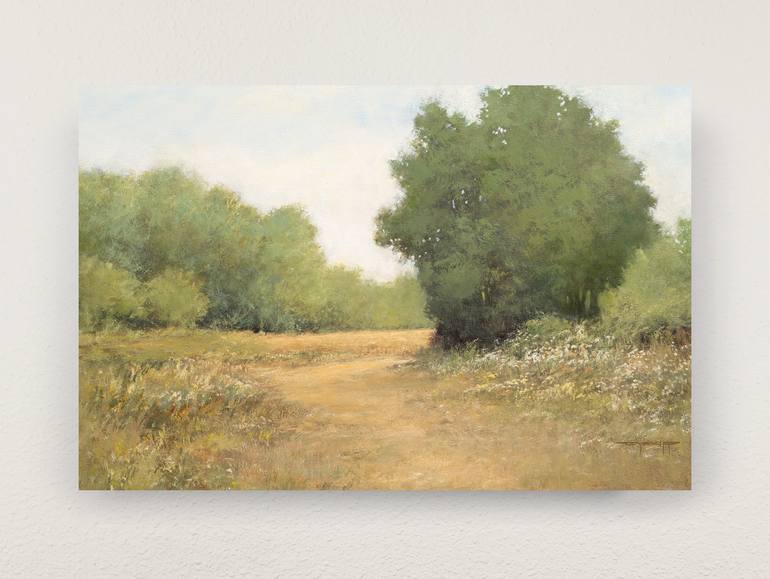 Original Impressionism Landscape Painting by Don Bishop