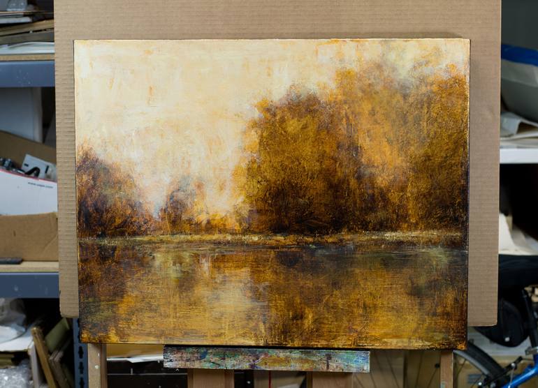 Original Impressionism Landscape Painting by Don Bishop