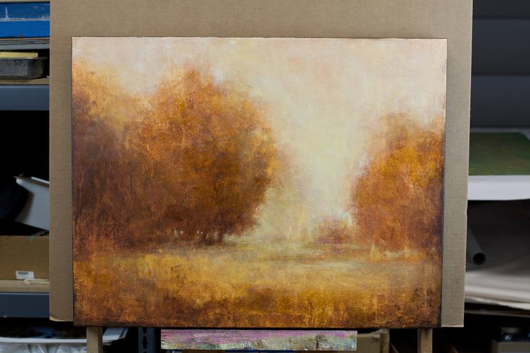 Original Impressionism Landscape Painting by Don Bishop
