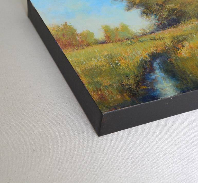 Original Impressionism Landscape Painting by Don Bishop