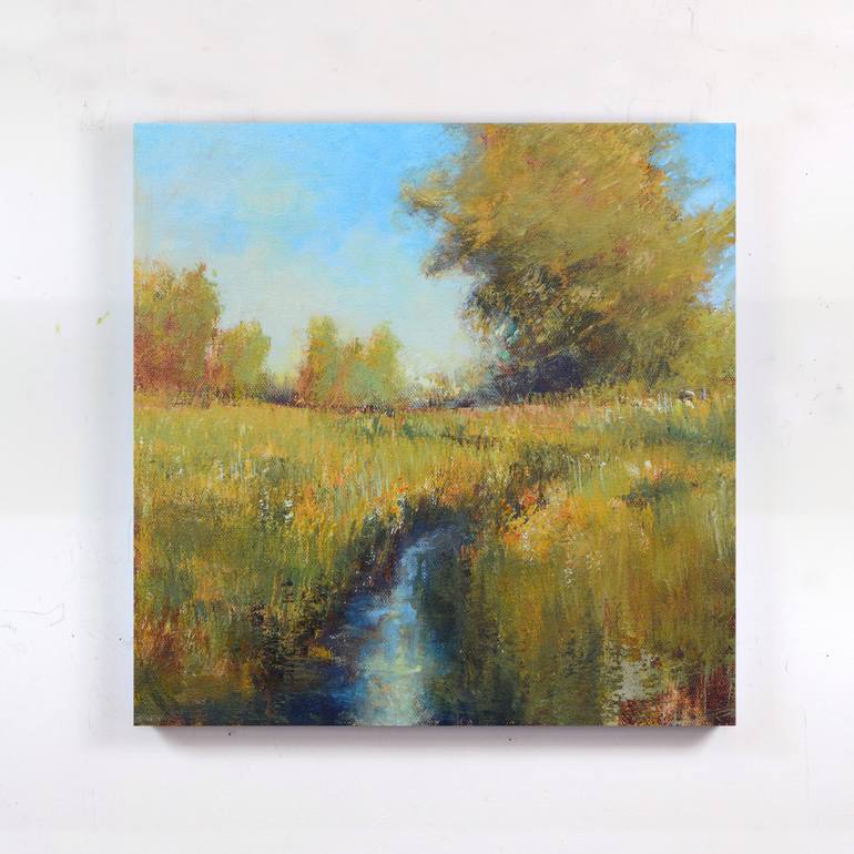 Original Impressionism Landscape Painting by Don Bishop