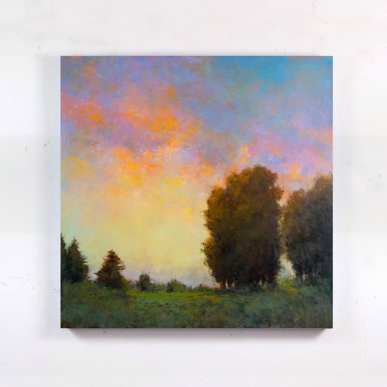 Original Impressionism Landscape Painting by Don Bishop