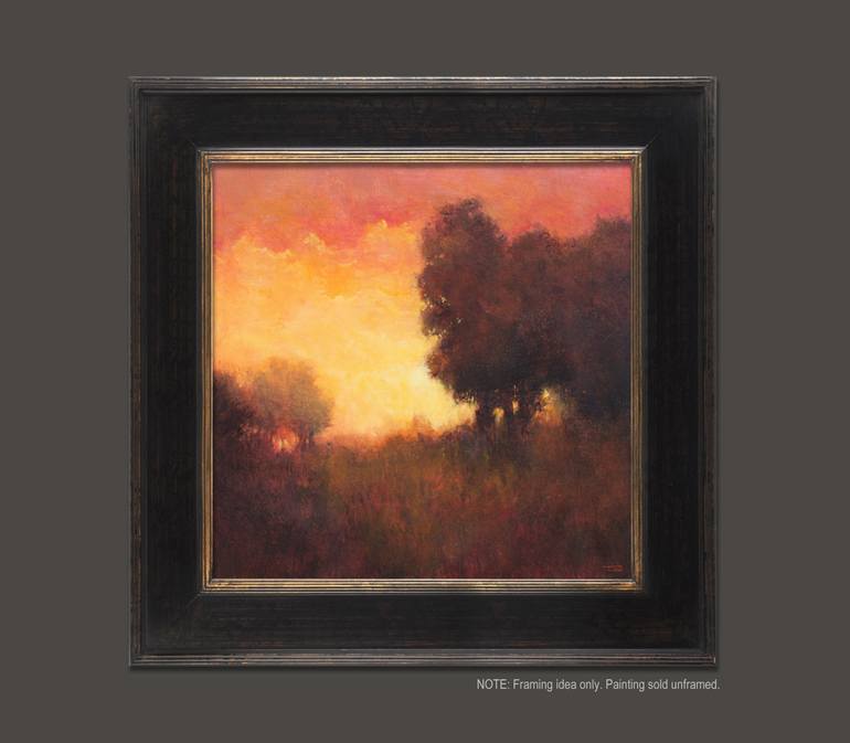 Original Impressionism Landscape Painting by Don Bishop