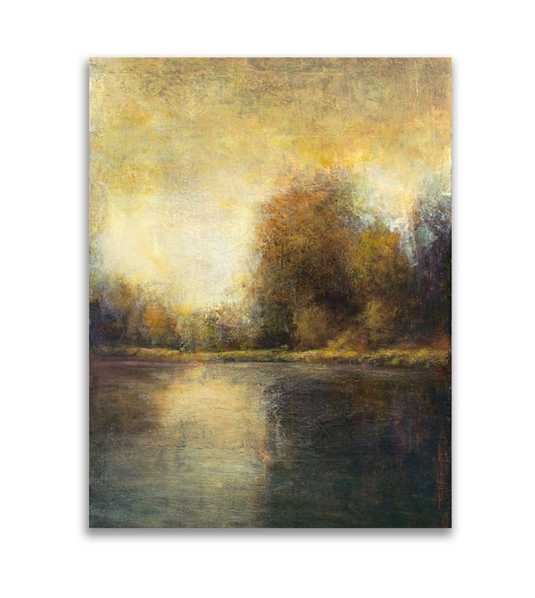 Original Impressionism Landscape Painting by Don Bishop