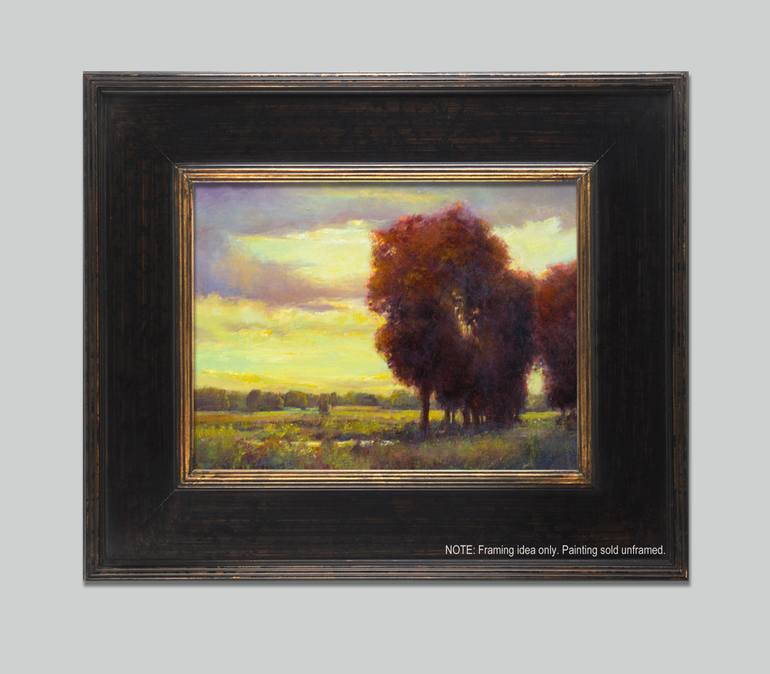 Original Impressionism Landscape Painting by Don Bishop