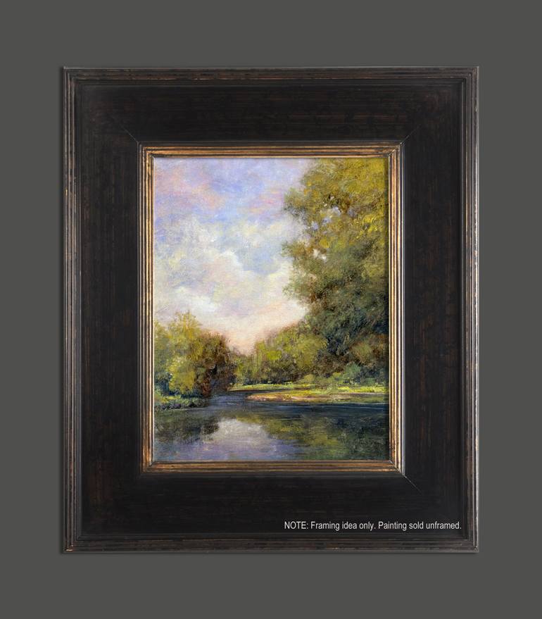 Original Impressionism Landscape Painting by Don Bishop