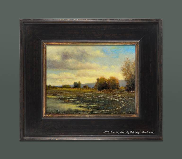 Original Impressionism Landscape Painting by Don Bishop