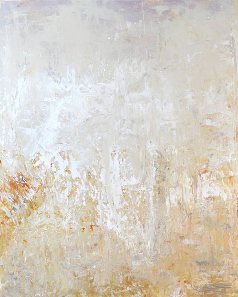White Splash Painting by Don Bishop | Saatchi Art