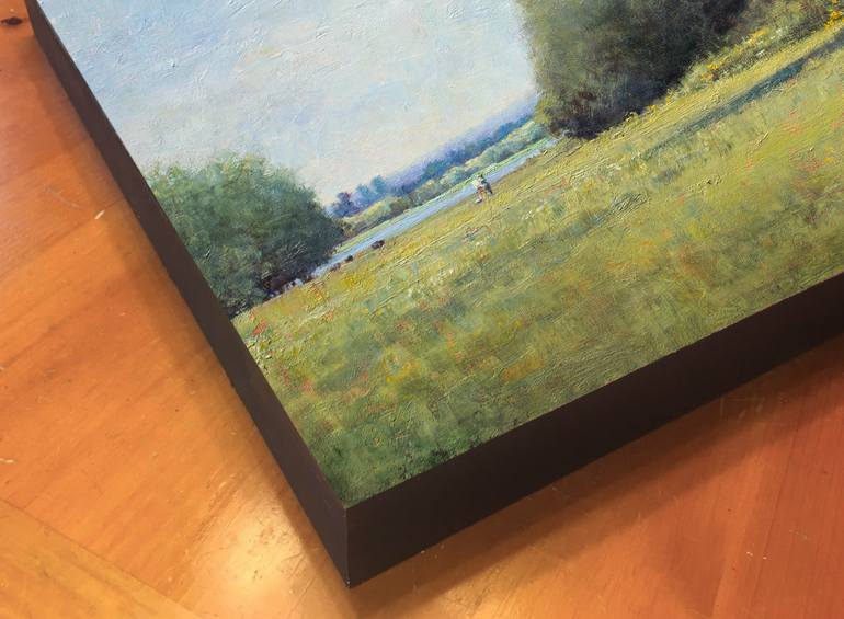 Original Impressionism Landscape Painting by Don Bishop