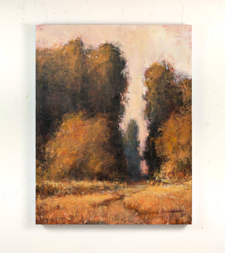 Original Impressionism Landscape Painting by Don Bishop