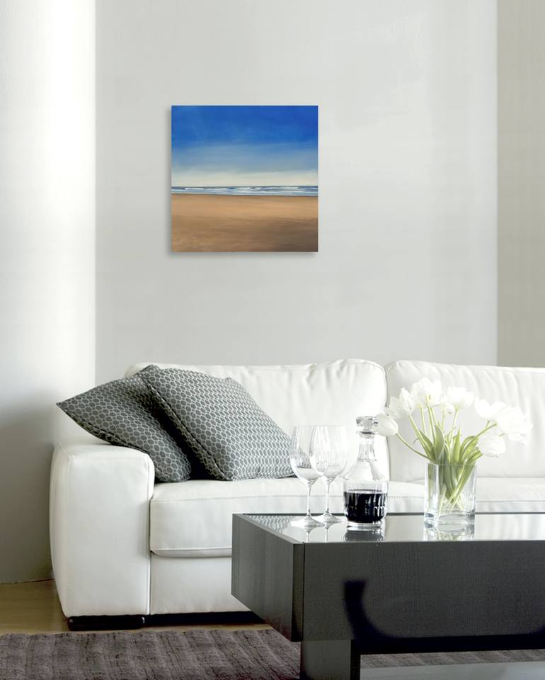 Original Minimalism Seascape Painting by Don Bishop