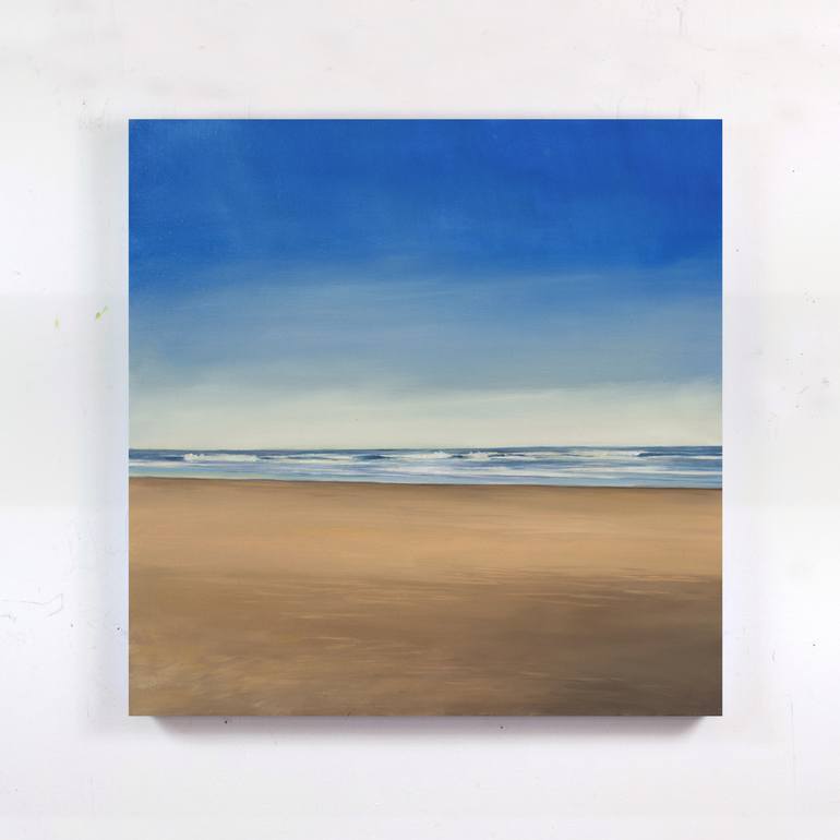 Original Minimalism Seascape Painting by Don Bishop