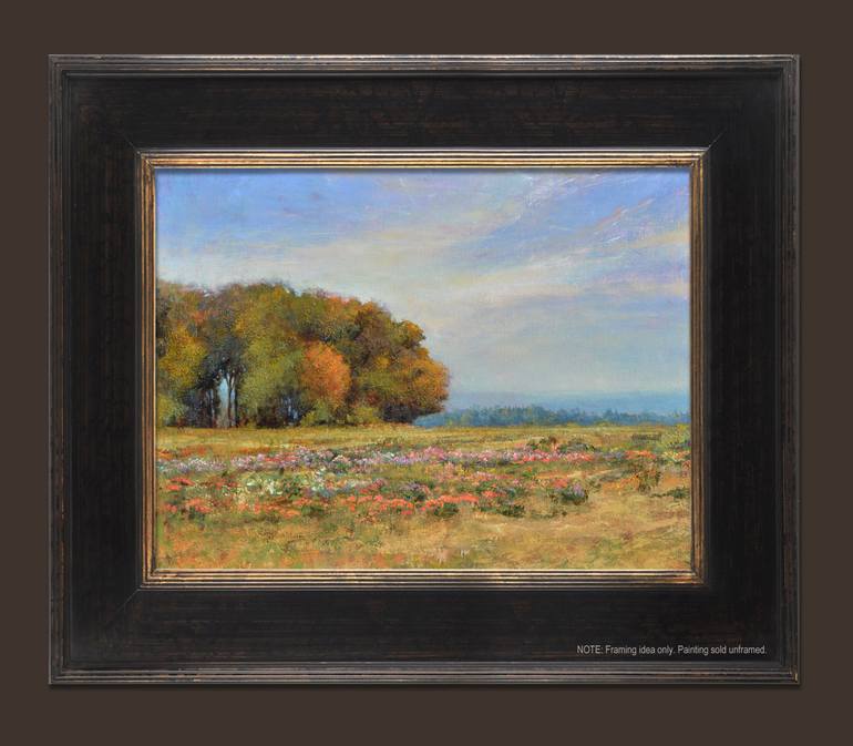 Original Impressionism Landscape Painting by Don Bishop