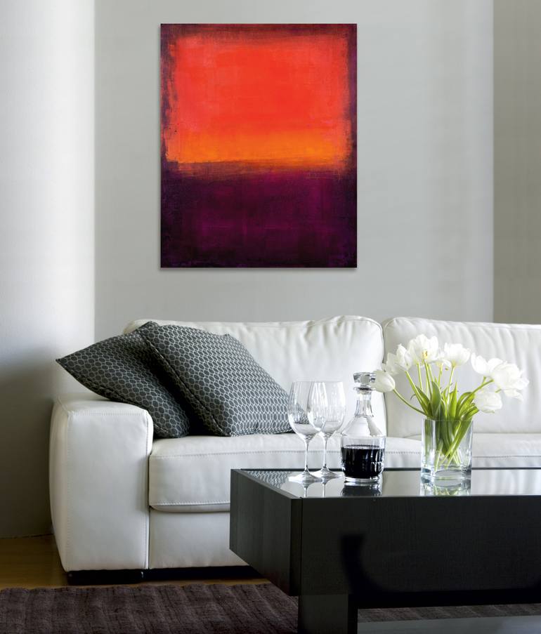 Original Minimalism Abstract Painting by Don Bishop