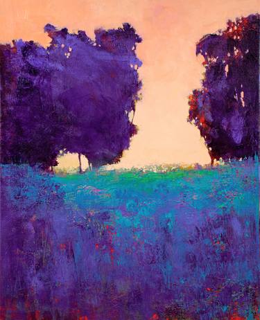 Violet Turquoise Landscape thumb
