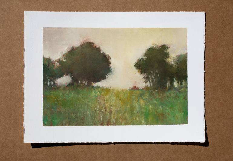 Original Impressionism Landscape Painting by Don Bishop