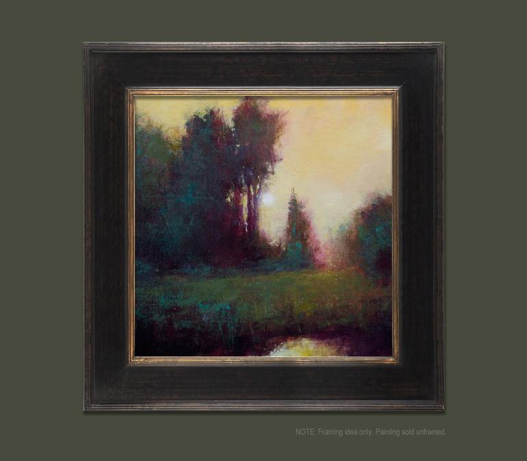 Original Impressionism Landscape Painting by Don Bishop