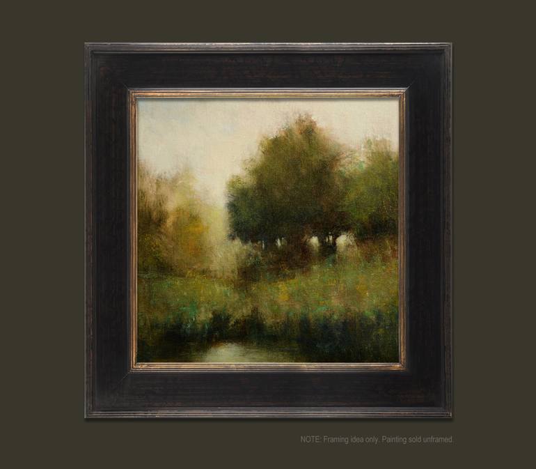 Original Impressionism Landscape Painting by Don Bishop