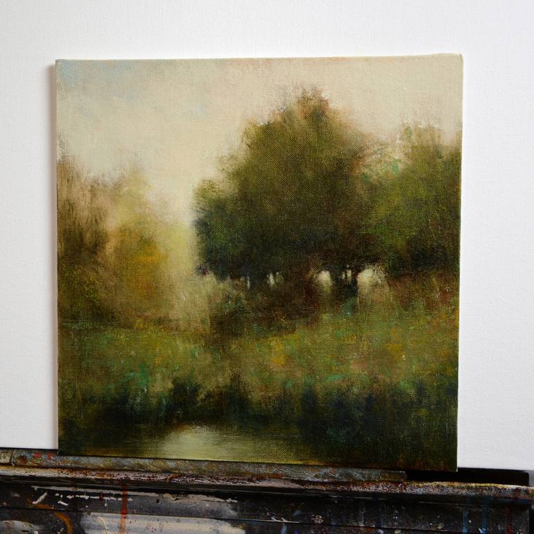 Original Impressionism Landscape Painting by Don Bishop