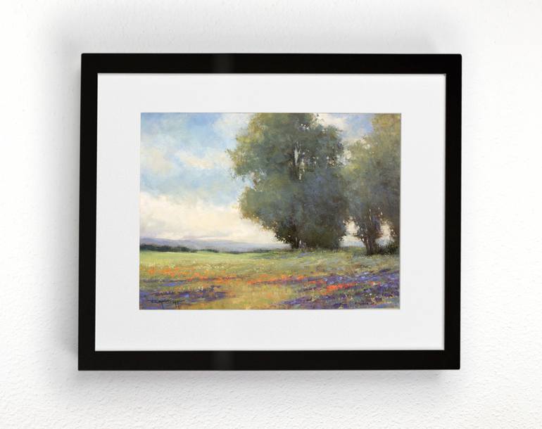 Original Impressionism Landscape Painting by Don Bishop