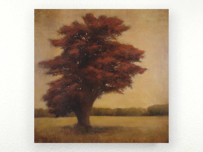 Original Tree Painting by Don Bishop