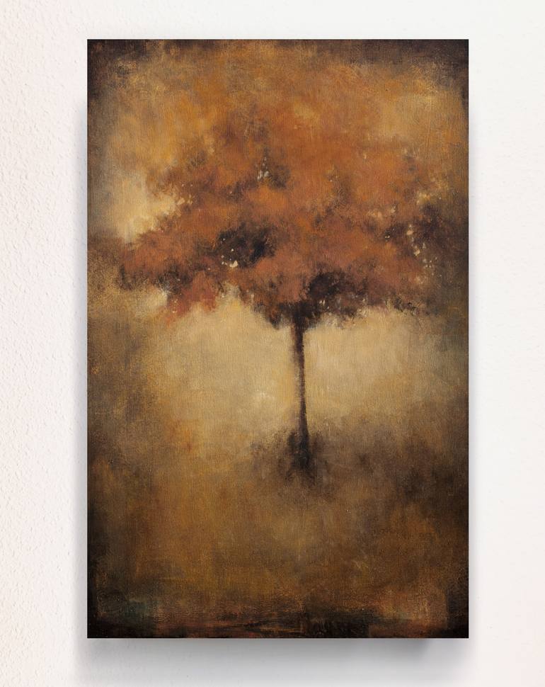 Original Tree Painting by Don Bishop