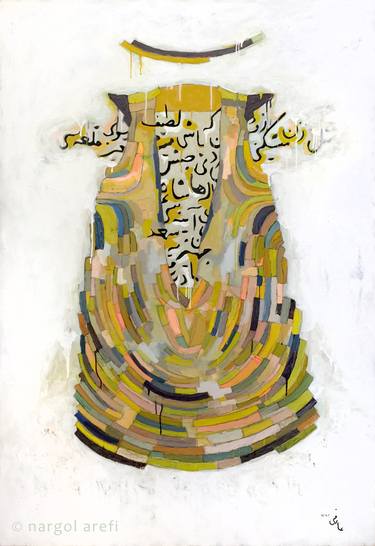 Original Calligraphy Paintings by Nargol Arefi