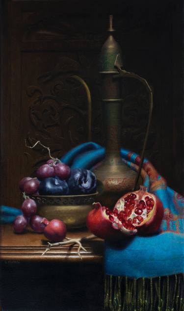 Original Still Life Paintings by Luciana Foresi