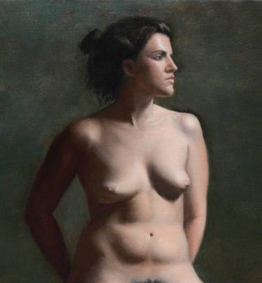 Print of Realism Nude Paintings by Luciana Foresi