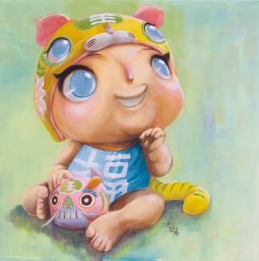 Print of Cartoon Paintings by TikKa Ng