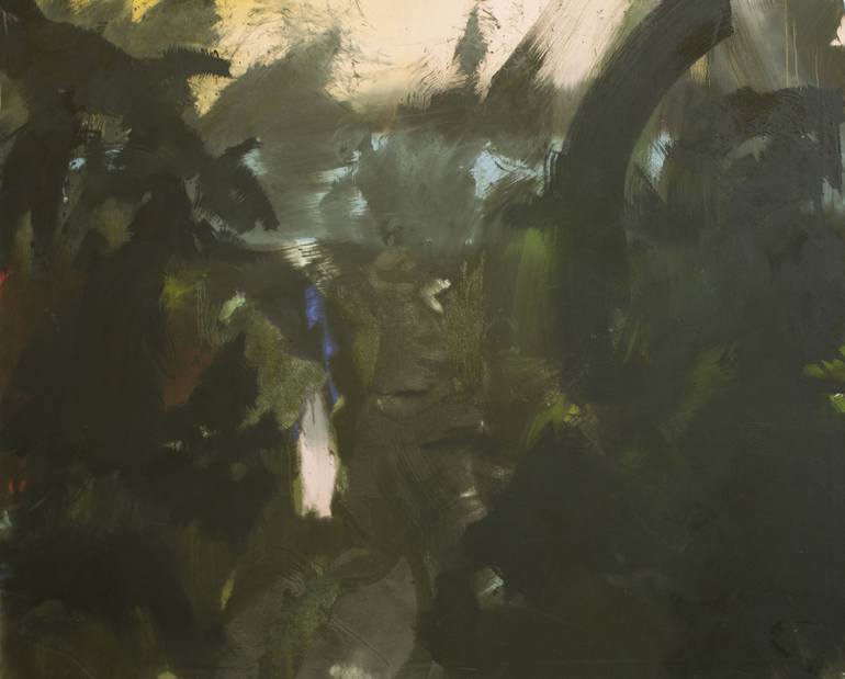 Original Expressionism Landscape Paintings by Maria Turel