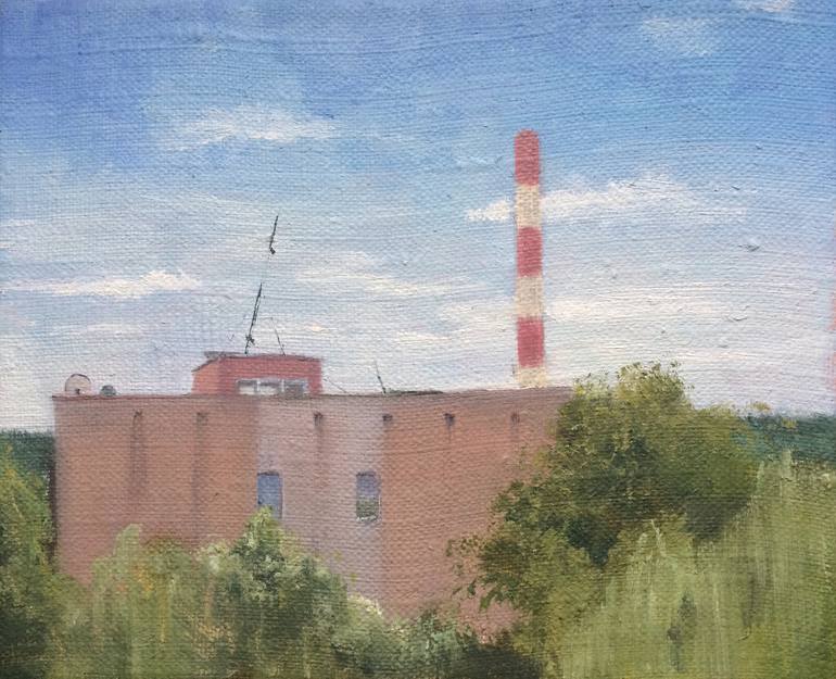 Original Fine Art Cities Paintings by Maria Turel