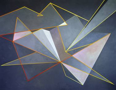 Original Geometric Paintings by Fay Biegun