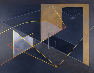 Print of Geometric Paintings by Fay Biegun